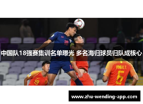 中国队18强赛集训名单曝光 多名海归球员归队成核心